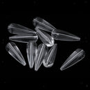 20pcs Acrylic Sinking Sbirolino Spirolino Bombarda Trout Pose Floats 3.5g