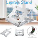 Home Laptop Stand Adjustable Height Travel Universal For Desk Foldable Portable