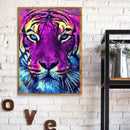5D DIY Full Drill Diamond Painting Cross Stitch Embroidery Kit (Tiger05)