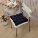2x Soft Square Seat Cushion Home Garden Outdoor Chair Patio Sofa Pad Dark Blue