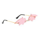 4pcs Bat Wing Sunglasses Summer Designer Rave Party Costume Shades Glasses