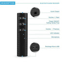 Mini Wireless Bluetooth Car Kit Hands 3.5mm Jack AUX Audio Receiver Adapter  JR