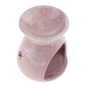 Ceramic Incense Cones Burner Candle Tealight Holder Joss Ash Catcher Purple