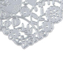 Steel Cutting Dies Scrapbooking Embossing Stencil Paper Card-Flower Heart