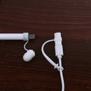 2Pack Silicone Protective Cap Cover Anti-Lost Holder & Connector Adapter Tether