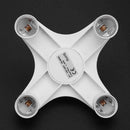 4 in 1 E27 Bulb Lamp Socket Base Home LED Light Splitter Holder Adapter