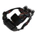 50000Lm 5Head Xm-L T6 Led 18650 Head Light Lamp Headlight Flashlight Torch