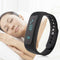 E02 Bluetooth Sports Smart Bracelet Wrist Band black