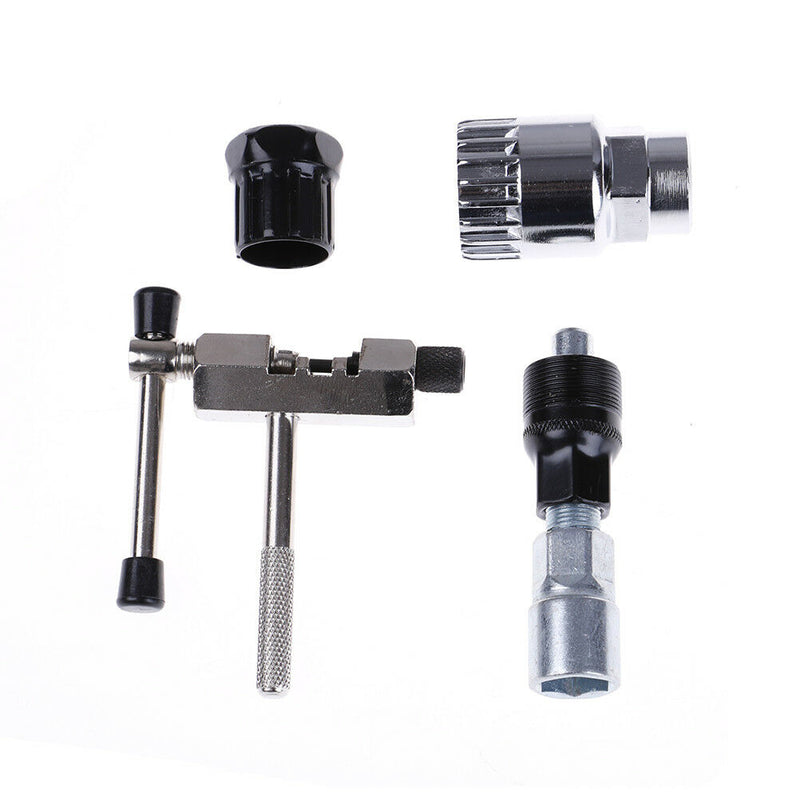 Mountain Bike Bicycle Crank Chain Axis Extractor Removal Repair Tool Set A Hn