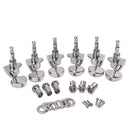 1 Set Metal Tuning Keys Tuners 3R3L 18:1 Gear Ratio Luthier Supply for