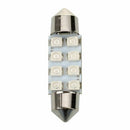 4 x 36mm 8-SMD 1.5" 3528 LED Red Festoon Dome Light DE3423 6411 6413