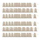100x Linen Bag - (10x14cm) Reusable Linen Bag for