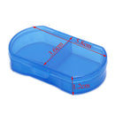1pc plastic medicine drug pill box makeup storage case container pill cases JR