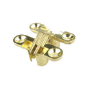 Folding Flush Mounted Table Hinge Polished Brass Cabinet Furniture
