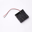 Plastic Battery Holder Storage Box Case For 4 x 15V Battery 625815mm 18650 J1N1