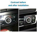 Car Left A/C Heater Climate Control Switch AUTO Fan Knob Cover for BMW F30