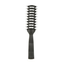 Anti-static Hair Comb Half Round Hair Styling Brushes Black