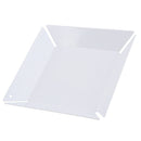 Iron Snacks Platter Jewelry Cosmetics Display Organizer Tray White Square S