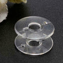 10pcs Plastic Domestic Sewing Machine Empty Bobbins for Brother Janome Sing Q4C5