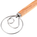 Stainless Steel Dough Whisk Cake Bread Pastry Dough Mixer Stick Egg Beater To Ew