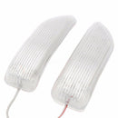 2Pcs Yellow LED Car Side Mirror Turn Signal Light Amber Indicator Lamp Universal