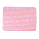 Baby Six-Layer Gauze Padding Mattress Changing Diaper Pad  Pink cloud  50x70cm