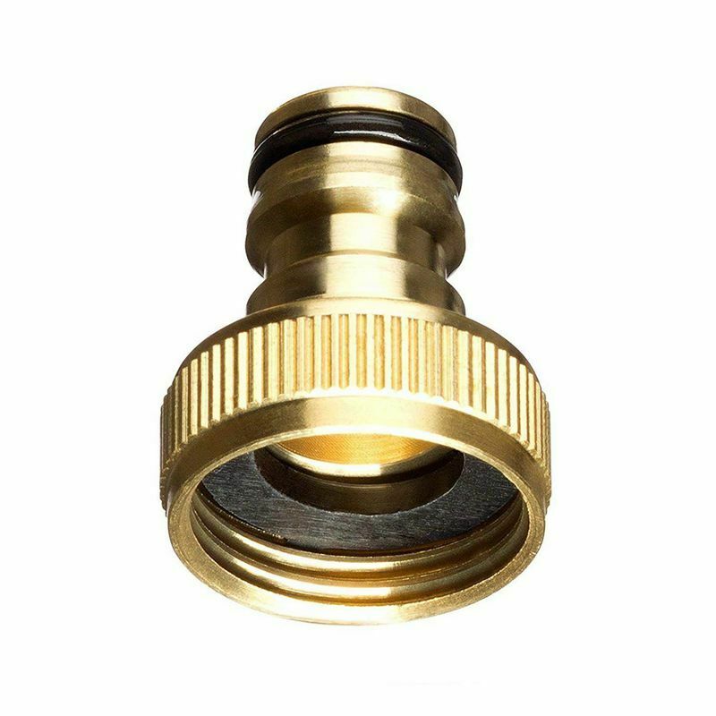 4Pcs Garden Water Hose Pipe Fitting Tap Male Faucet Connectors, Garden Hose