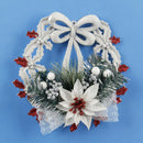 White Christmas Home Door Window Ornaments Christmas Decoration Xmas Tree H G8D7