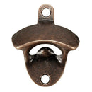 5X retro beer bottle opener wall-mounted red bronze soda beer wine bottle o