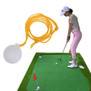 Golf Solid Swing Trainers Ball Golf Swinger Practice with String New