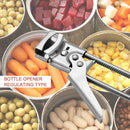 Stainless Steel Adjustable Jar Lid Opener Can Bottle Gripper Kitchen Gadget
