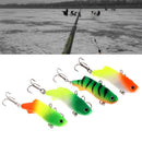 Winter Fishing Lure Vib Ice Fishing Lure Soft Bait 7cm 16.7G Isca Artificia H8D9