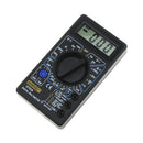 DT-838 LCD Digital Multimeter AC/DC 750/1000V Amp Volt Ohm Tem Tester Black