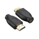Universal Standard HDMI Male Type A to Mini HDMI Type D Female Socket Adapt
