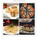 Pizza Tool, Motorcycle Pizza Cutter Wheel, Stainless Steel Plastic Motorbike