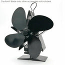 4 Blade for Heat Powered Wood Stove Fan Wood Log Burner Fireplace Friendly Fan..