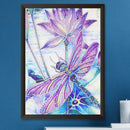 5D DIY Special Shaped Diamond Painting Dragonfly Cross Stitch Mosaic Kits