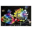 10 Sheets 16K Colorful Magic Scratch Art Painting Paper With Drawing Stick