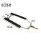 Saxophone Shoulder Strap - Synthetic Leather, 100% Handmade, No Stress on Neck