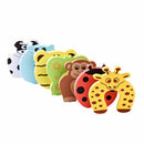 6pcs Baby Safety Door Stop Finger Pinch Guard Lock Jammer Stopper Protecto JR