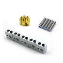 17Pc/Set 1.75Mm Teflon Throat Tube+0.4Mm Extruder Nozzle Print Heads+Heater