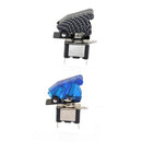 2 Pieces 12V/20A Car SPST Toggle Rocker Switch Control with Blue LED Light