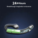 Open Ear Bone Conduction Headphones w/ Microphone Noise Reduction IPX6