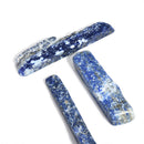 50G Natural Lapis lazuli Quartz Crystal Point Specimen Healing Stone US
