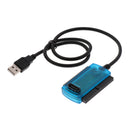 1pcs USB 2.0 To IDE SATA 2.5 / 3.5 '' Converter Cable Hard Disk Adapter