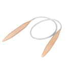Bamboo Fixed Circular Knitting Needle Pin 32" 80cm Length 20mm Size ME