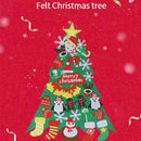 DIY Large Felt Christmas Tree Ornaments Xmas Gifts Wall Hanging Decor 2020