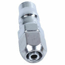 Metal 12mm to 8mm Air Pipe Fittings Quick Coupler Connector Hose Connector J7T3