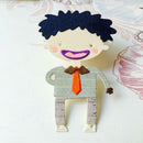 DIY Baby Boy Smile Clear Cutting Dies Stencil Scrapbook Card Making Craft