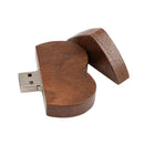 Heart Shape USB 2.0 Flash Drive Memory Sticks Thumb Jump Drive for Computer 16G